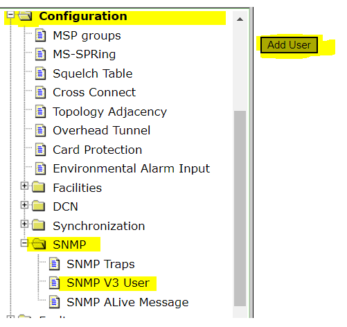 6200 : Procedure to add SNMPv3 user account